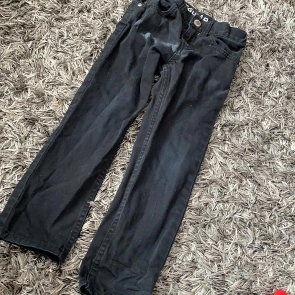 H&M black boys denim pants 3-4 years.